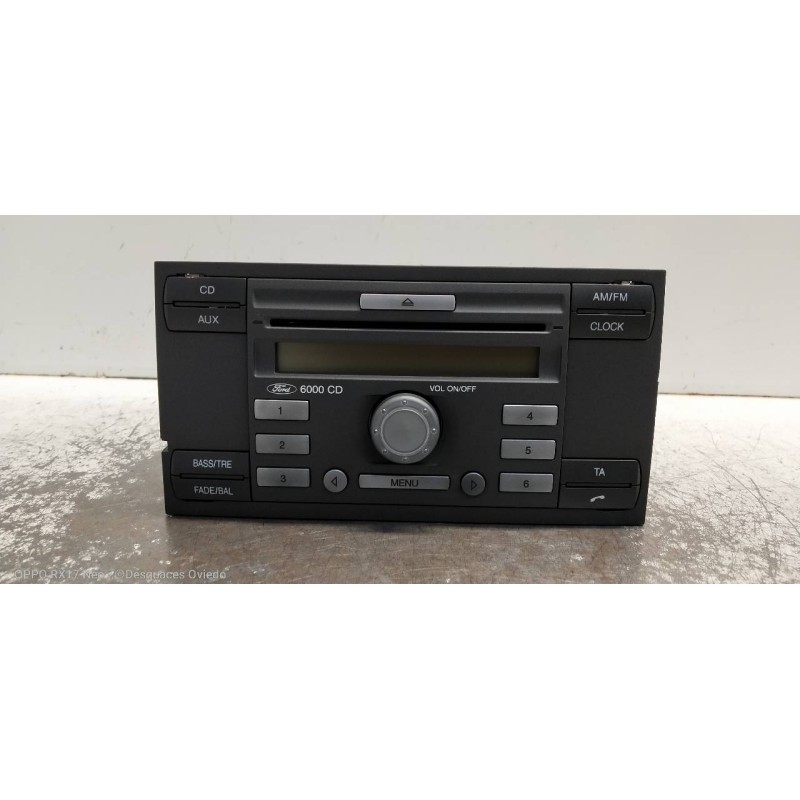 Recambio de sistema audio / radio cd para ford fiesta (cbk) fun referencia OEM IAM 6S6118C815AJ  