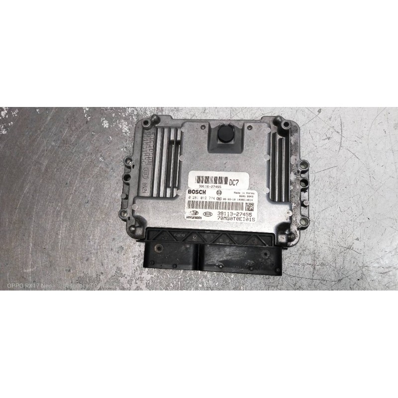 Recambio de centralita motor uce para kia magentis active referencia OEM IAM 0281012774 3911327455 3911627455