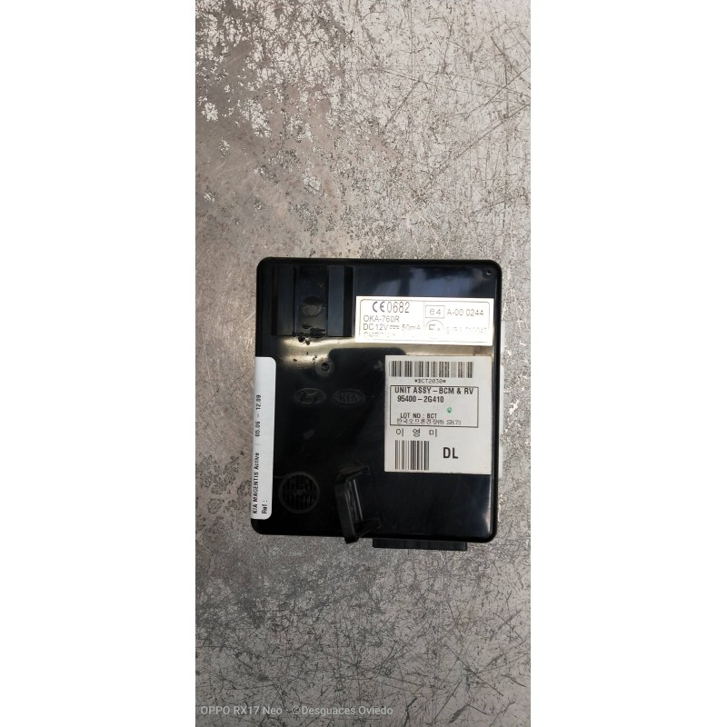 Recambio de modulo electronico para kia magentis active referencia OEM IAM 954002G410  