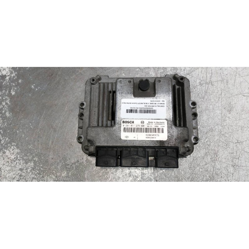 Recambio de centralita motor uce para renault megane ii berlina 5p confort authentique referencia OEM IAM 0281011275 8200305678 