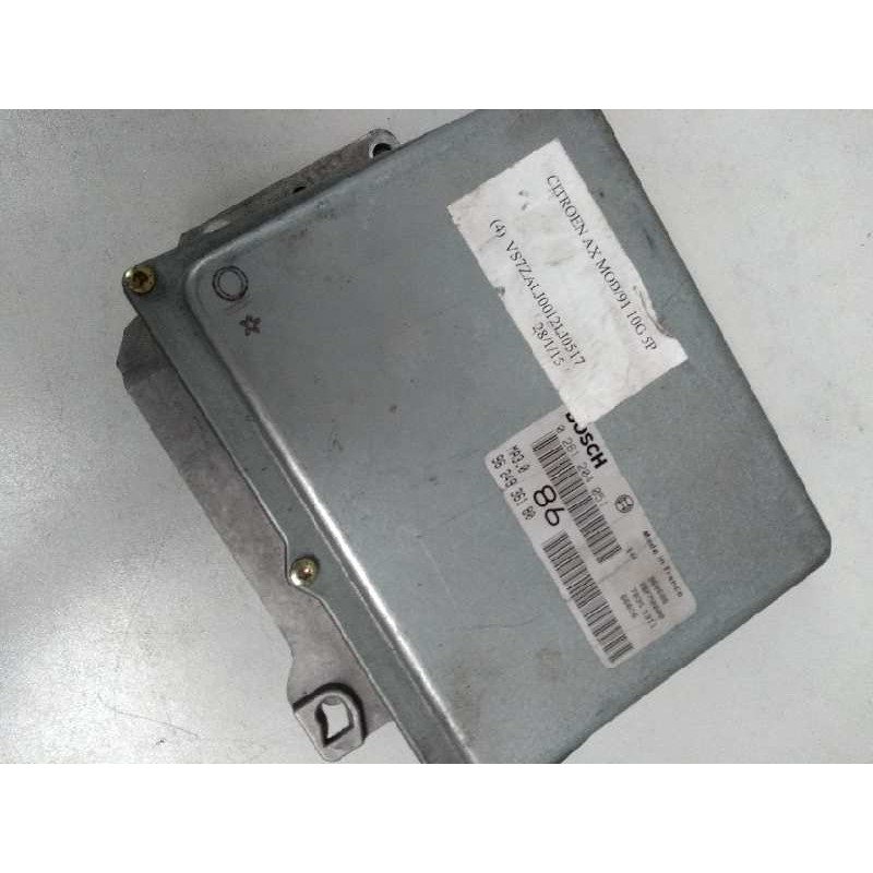 Recambio de centralita motor uce para citroen ax 1.0 referencia OEM IAM 0261204051 9624936180 86