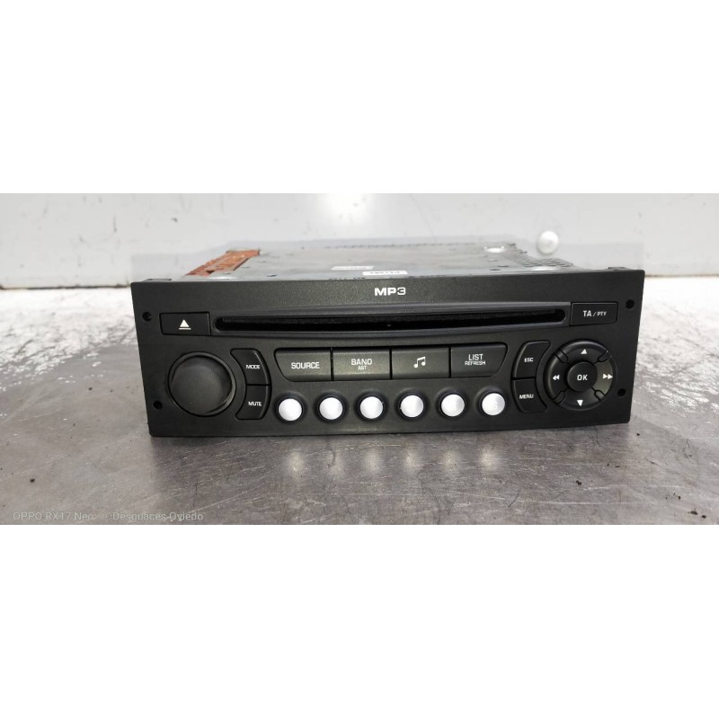 Recambio de sistema audio / radio cd para citroen c4 picasso exclusive referencia OEM IAM 96646223XT A2C53250019 