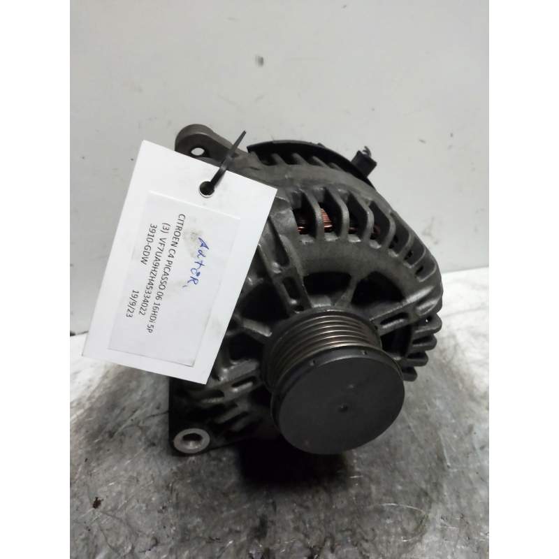 Recambio de alternador para citroën c4 picasso exclusive referencia OEM IAM 96463217880 16HDI 2006