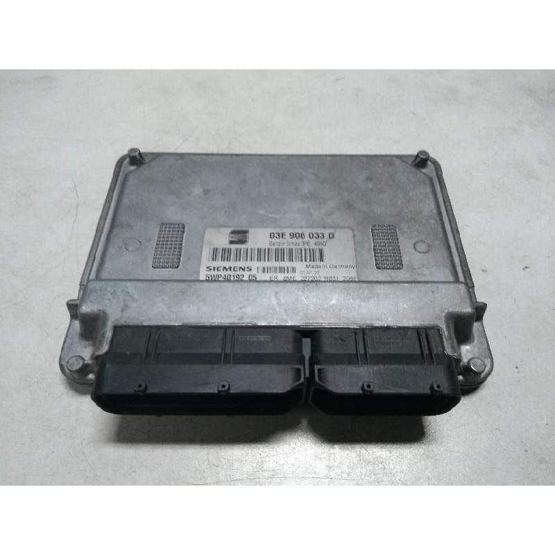 Recambio de centralita motor uce para seat ibiza (6l1) signo referencia OEM IAM 5WP4019205 03E906033 D 3PE4650