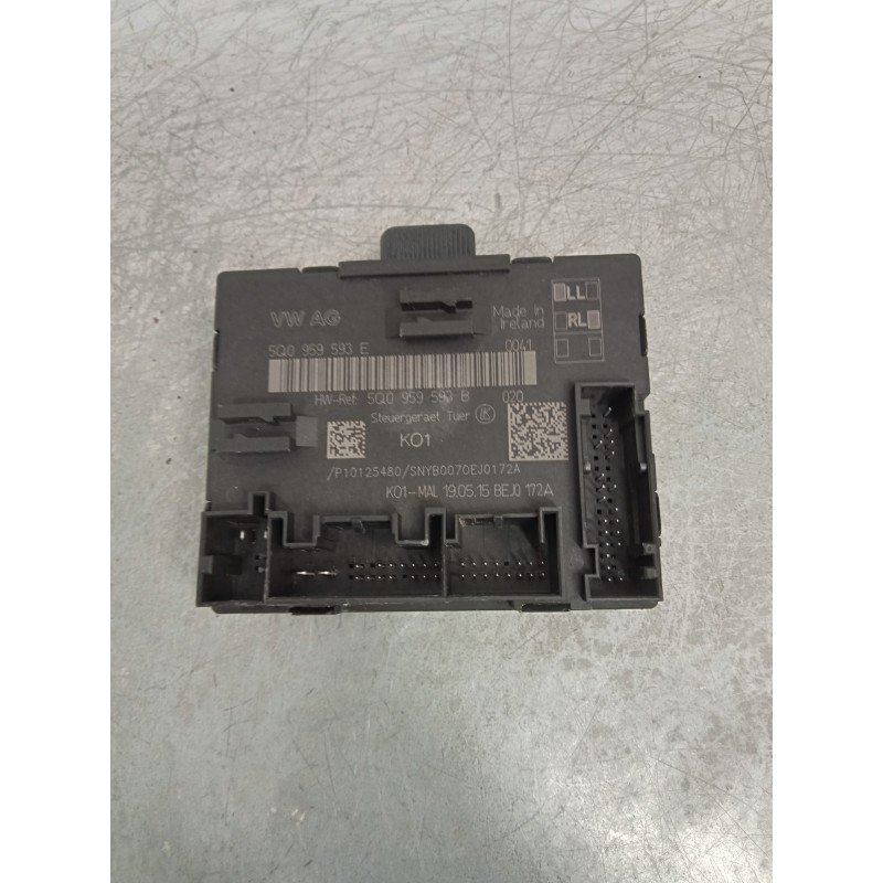 Recambio de modulo electronico para volkswagen golf vii lim. gte referencia OEM IAM 5Q0959593E 5Q0959593B 