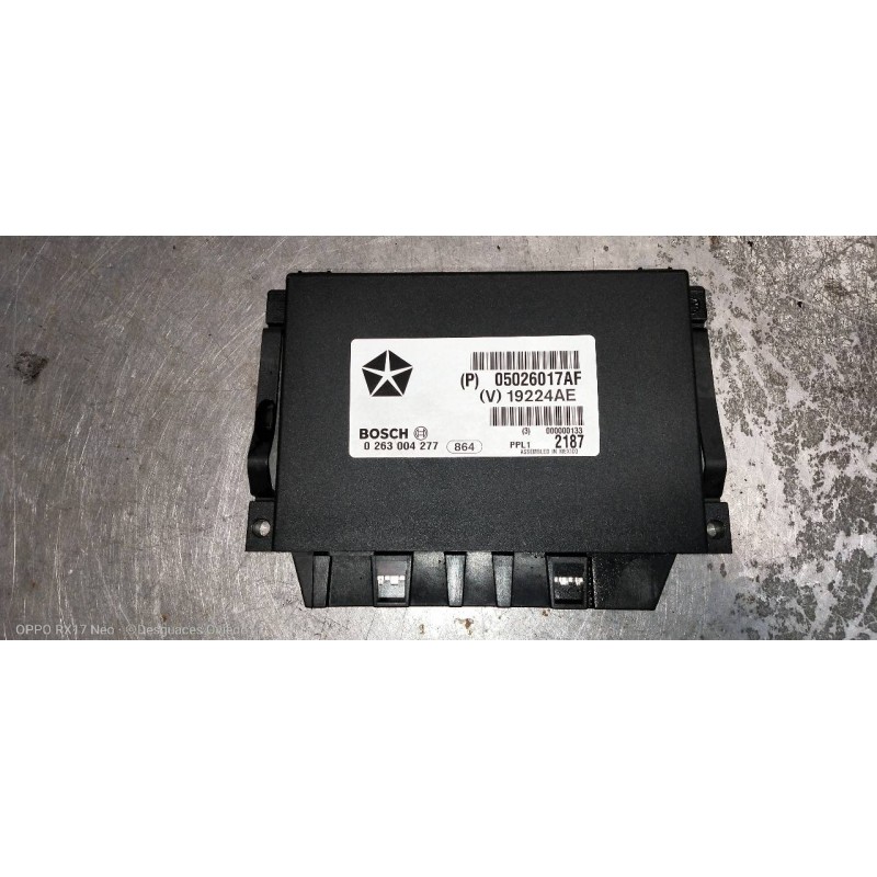 Recambio de modulo electronico para jeep gr. cherokee (wh) 3.0 crd limited referencia OEM IAM 0263004277 P05026017AF 