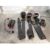 Recambio de juego cinturones trasero para chevrolet aveo berlina hatchback lt referencia OEM IAM   5P