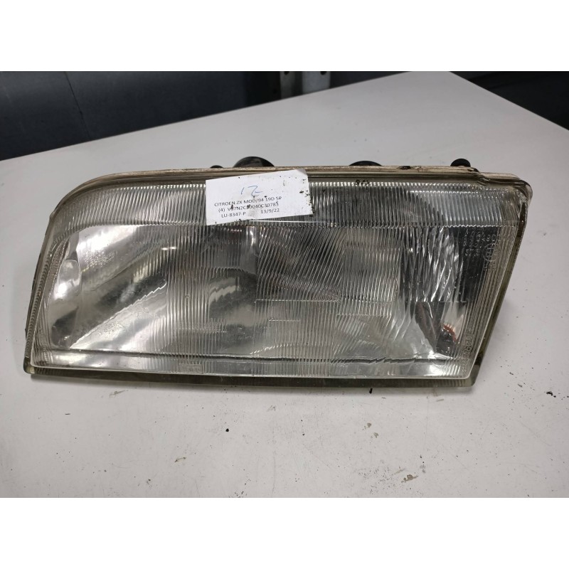 Recambio de faro izquierdo para citroen zx 1.9 d sensation referencia OEM IAM   