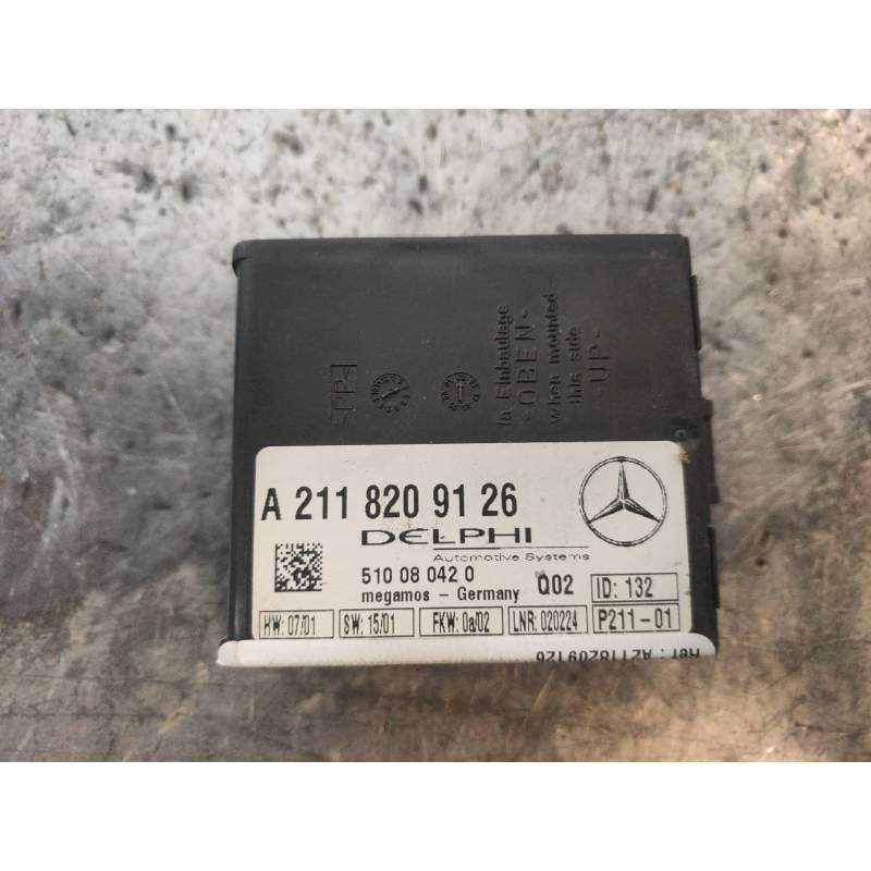 Recambio de modulo electronico para mercedes-benz clase clk (w209) coupe 240 (209.361) referencia OEM IAM A2118209126 510080420 