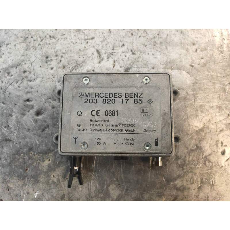 Recambio de modulo electronico para mercedes-benz clase clk (w209) coupe 240 (209.361) referencia OEM IAM 2038201785  