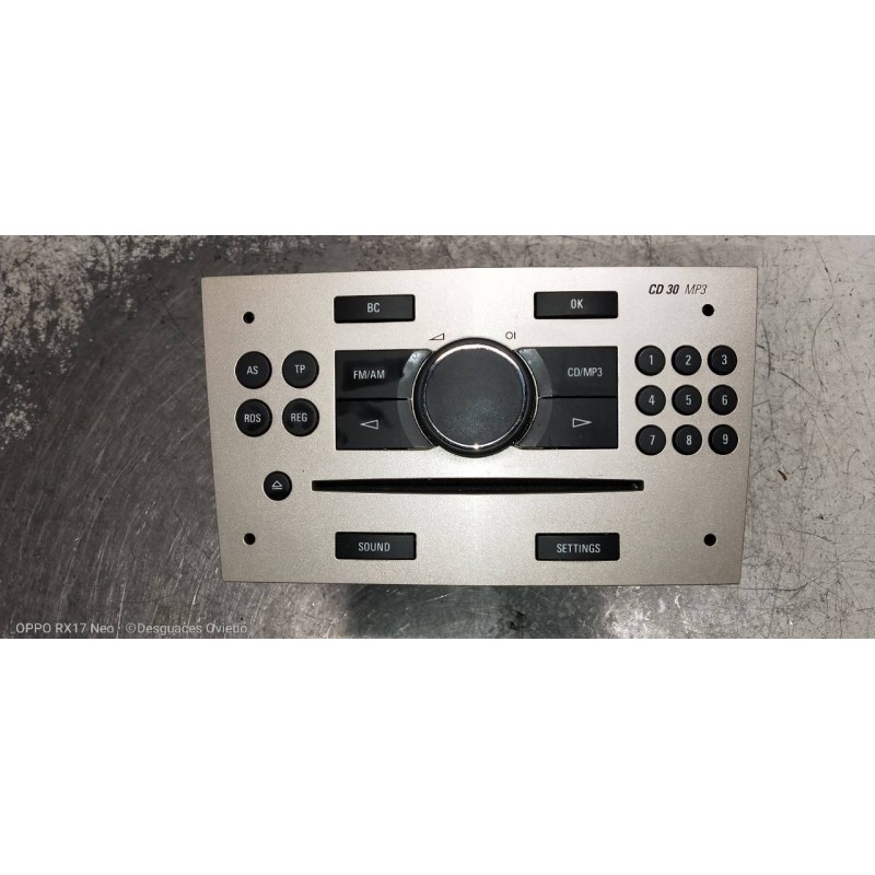 Recambio de sistema audio / radio cd para opel astra h ber. cosmo referencia OEM IAM 497316088 13255553 