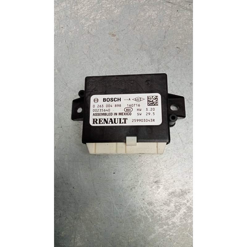 Recambio de modulo electronico para renault kadjar experience referencia OEM IAM 0263004898  