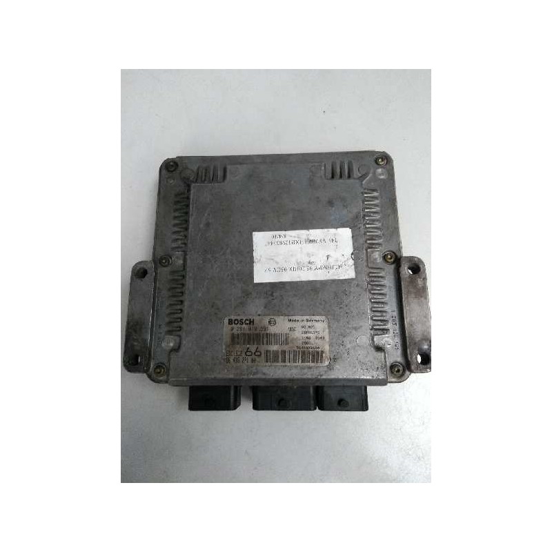 Recambio de centralita motor uce para citroen jumpy 2.0 hdi cat (rhx / dw10bted) referencia OEM IAM 0281010591 9643527180 66