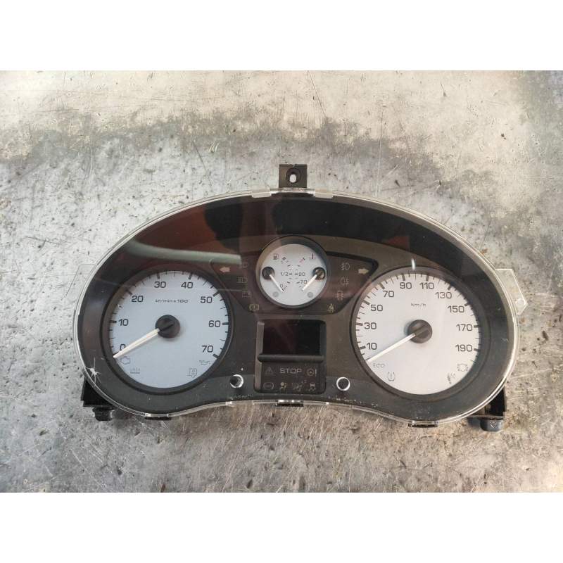 Recambio de cuadro instrumentos para citroën berlingo cuadro 1.6 blue-hdi fap referencia OEM IAM 9801641480 503001316752 