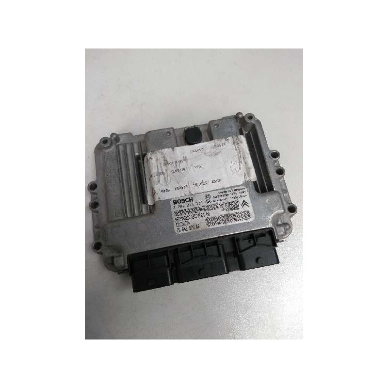 Recambio de centralita motor uce para citroen c4 berlina 1.6 16v hdi referencia OEM IAM 0281013332 9664257580 EDC16C34