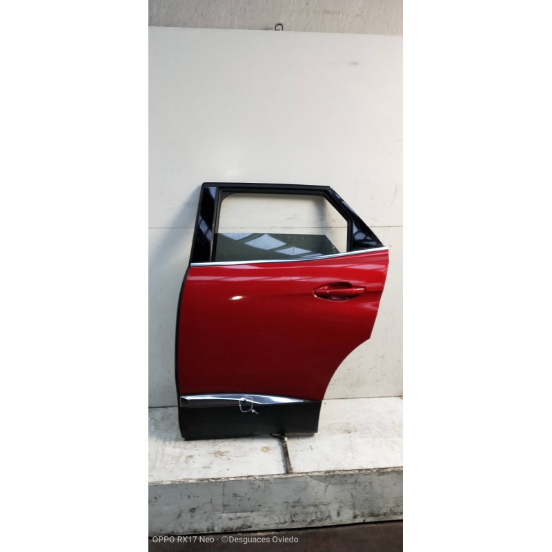 Recambio de puerta trasera izquierda para peugeot 3008 gt line referencia OEM IAM   