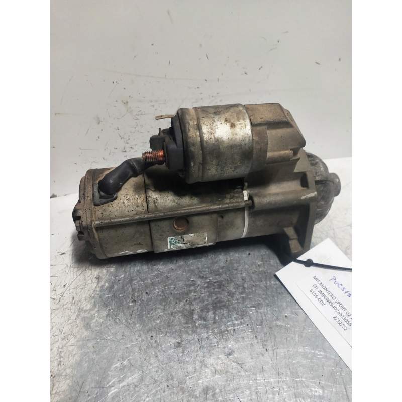 Recambio de motor arranque para mitsubishi montero sport (k90) 2.5 turbodiesel referencia OEM IAM   