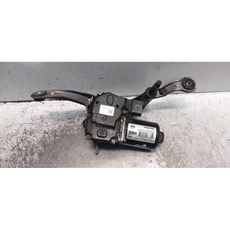 Recambio de motor limpia delantero para opel zafira (c) referencia OEM IAM W000027365 W000027199 