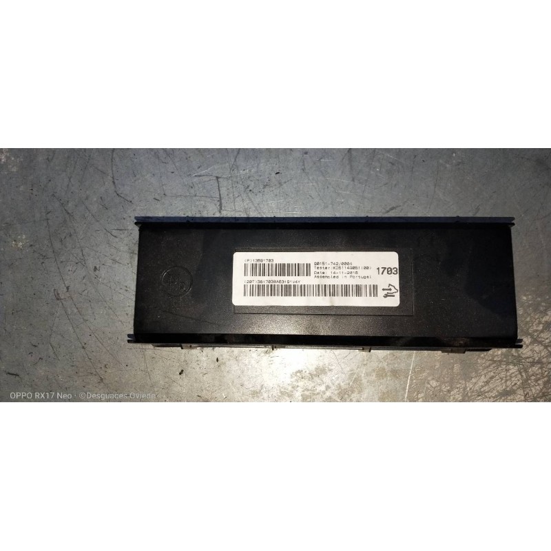 Recambio de modulo electronico para opel zafira (c) referencia OEM IAM 13591703  