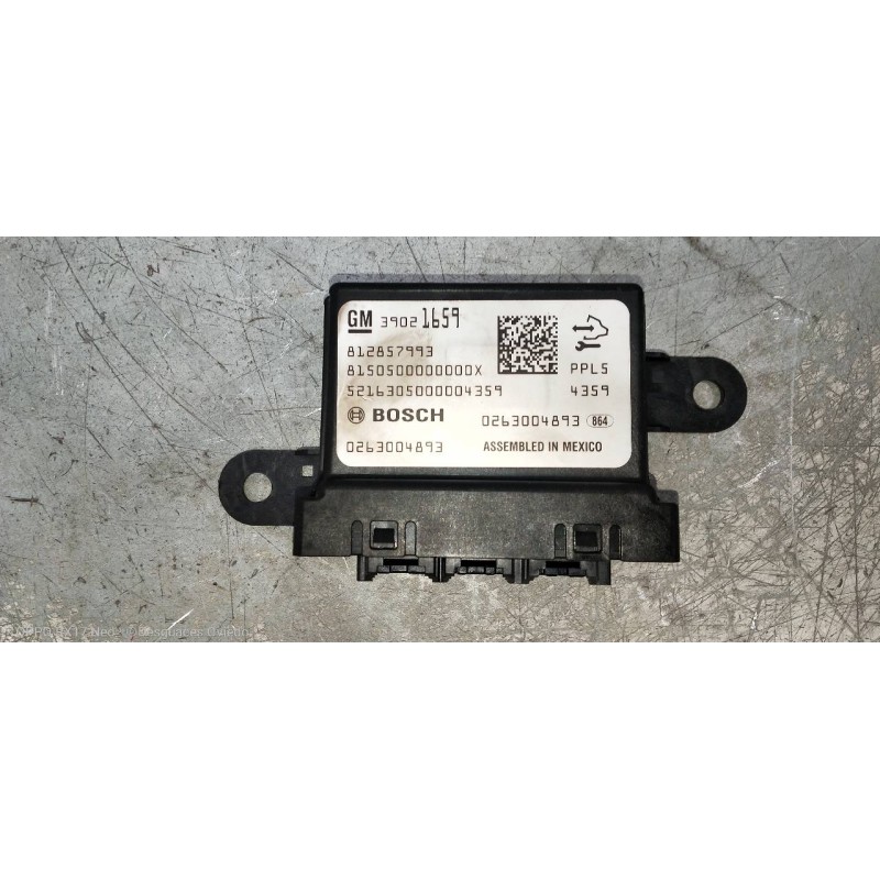 Recambio de modulo electronico para opel zafira (c) referencia OEM IAM 0263004893 39021659 