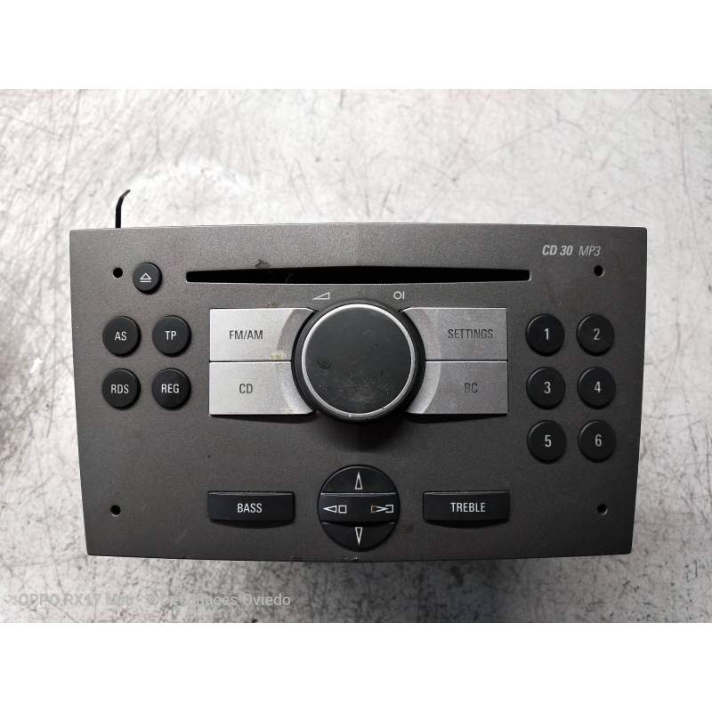 Recambio de sistema audio / radio cd para opel astra h berlina 1.7 16v cdti referencia OEM IAM 93180959  