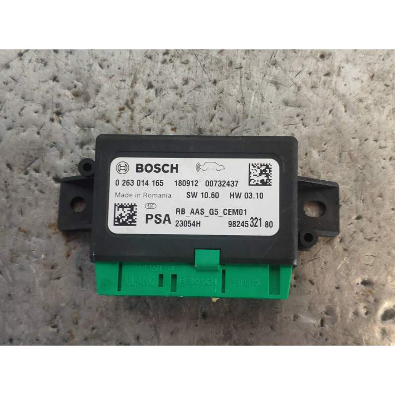 Recambio de modulo electronico para citroën c-elysée shine referencia OEM IAM 0263014165 9824532180 
