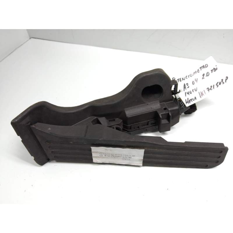 Recambio de potenciometro pedal para audi a3 (8p) 2.0 tdi referencia OEM IAM 1K1721503P 20TDI 2004