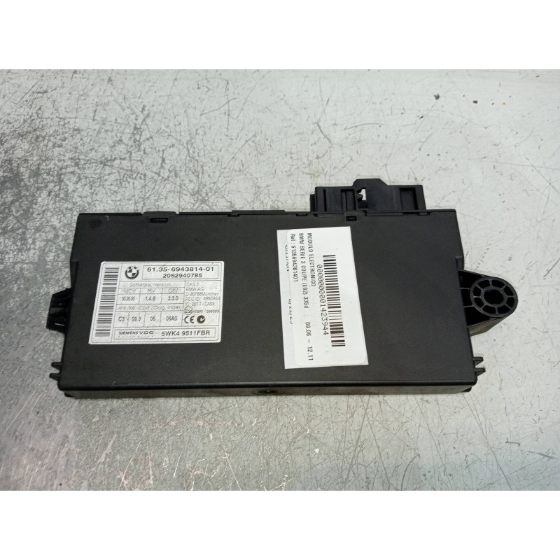 Recambio de modulo electronico para bmw serie 3 coupe (e92) 335d referencia OEM IAM 6135694381401  