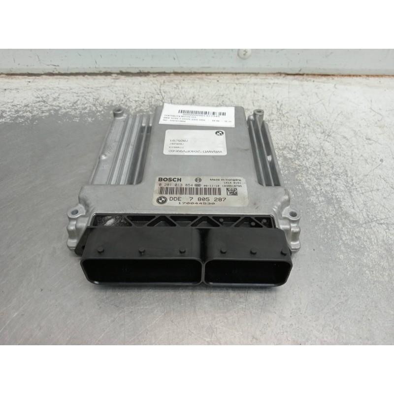 Recambio de centralita motor uce para bmw serie 3 coupe (e92) 335d referencia OEM IAM 0281013854 7805287 