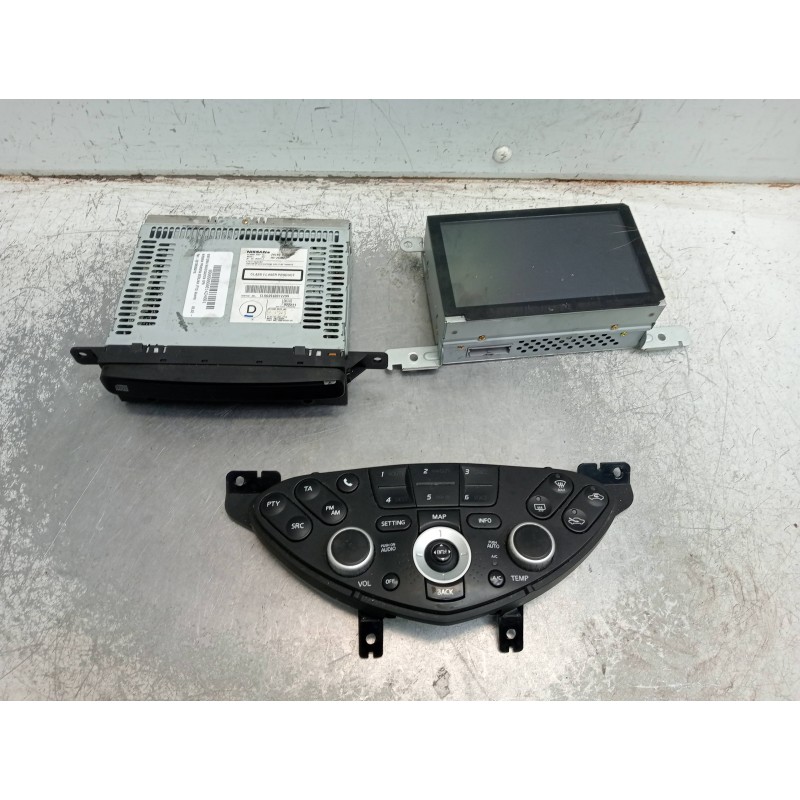 Recambio de sistema navegacion gps para nissan primera berlina (p12) acenta referencia OEM IAM DP7W3003P 28185BA010 28395BA020