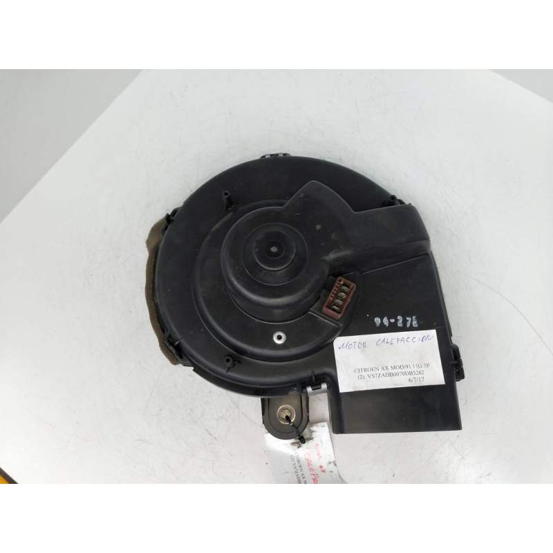 Recambio de motor calefaccion para citroën ax first referencia OEM IAM 4520S97  