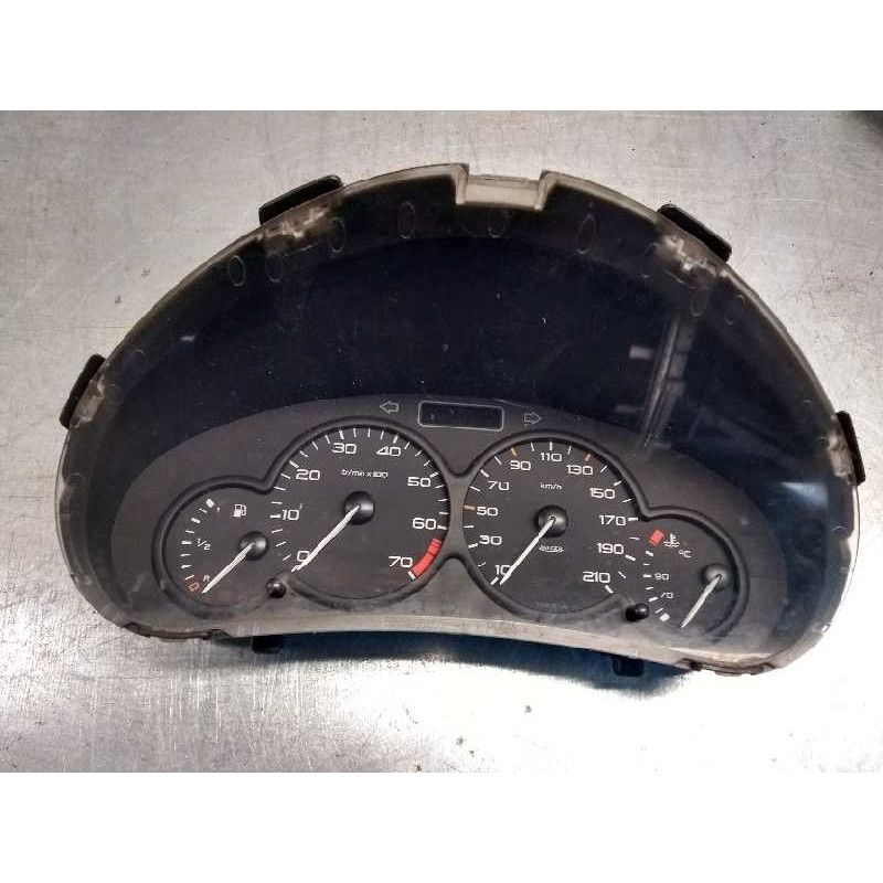 Recambio de cuadro instrumentos para peugeot 206 berlina xr referencia OEM IAM 9648836480  