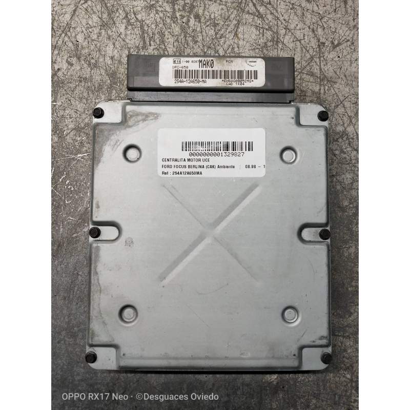 Recambio de centralita motor uce para ford focus berlina (cak) ambiente referencia OEM IAM 2S4A12A650MA  MAK0