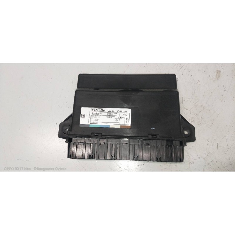 Recambio de modulo electronico para ford kuga (cbs) titanium referencia OEM IAM AV6N19G481AL 5WK49778M 