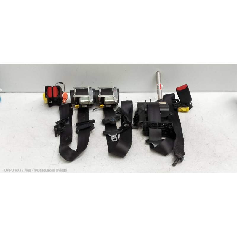 Recambio de juego cinturones trasero para volvo v60 kombi kinetic referencia OEM IAM   