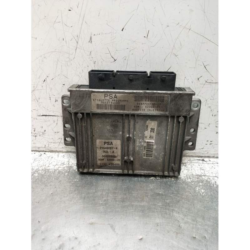 Recambio de centralita motor uce para peugeot 206 hatchback (2a/c) 1.4 i referencia OEM IAM 9637706180 S200023 1998