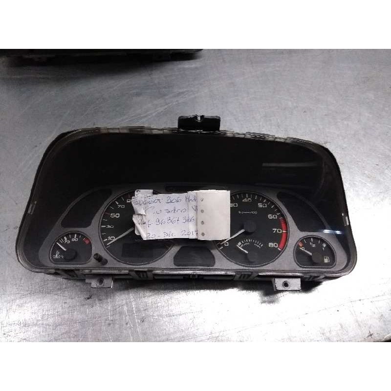 Recambio de cuadro instrumentos para peugeot 306 berlina 3/5 puertas (s1) 1.6 referencia OEM IAM 9636738680 110008808102 