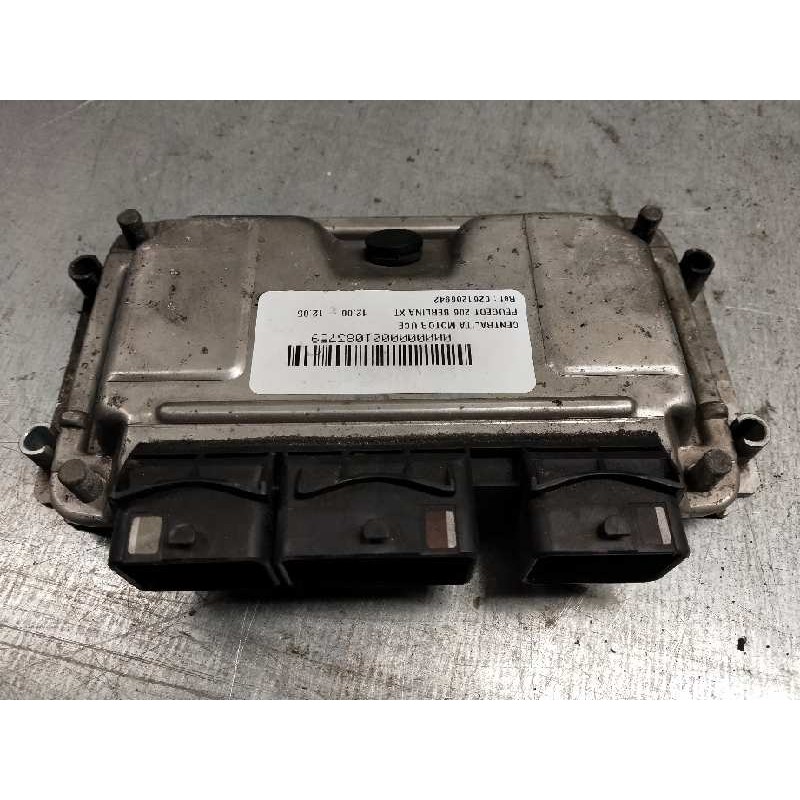 Recambio de centralita motor uce para peugeot 206 berlina xt referencia OEM IAM 0261206942 9638783480 MET44 34 193846