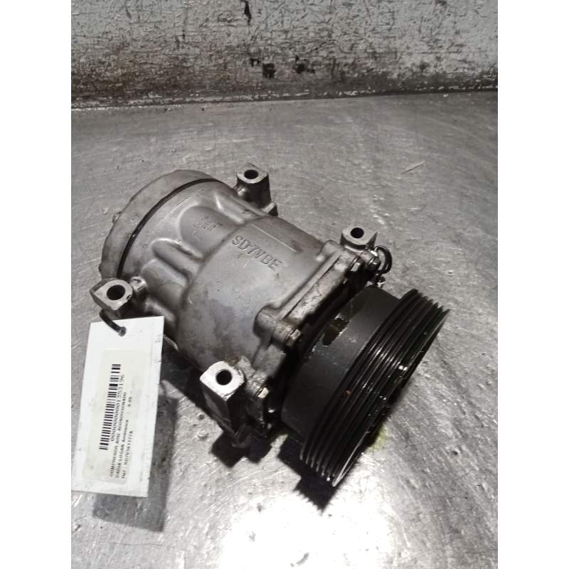 Recambio de compresor aire acondicionado para dacia logan ambiance referencia OEM IAM SD7V161177A 8200117767 