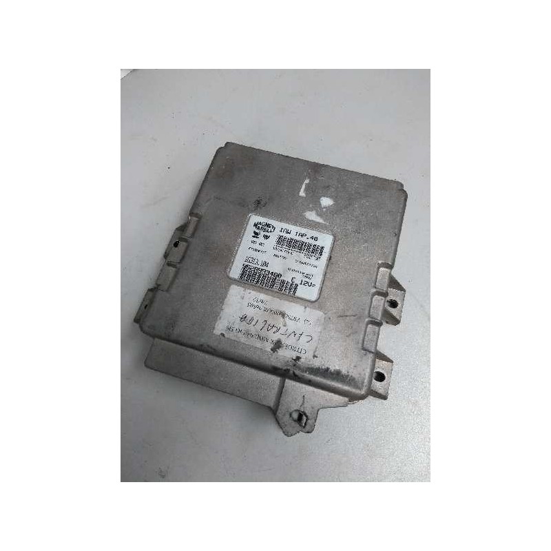 Recambio de centralita motor uce para citroen zx 1.4 referencia OEM IAM IAW1AP40 9628993480 16313104