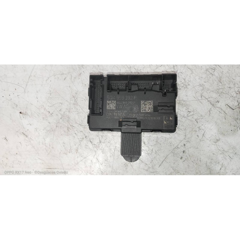 Recambio de modulo electronico para audi a1 sportback (gba) 25 tfsi adrenalin referencia OEM IAM 5Q4959392P A2C7770860200 