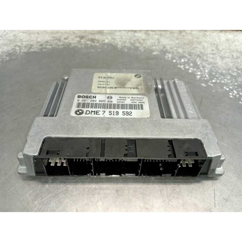 Recambio de centralita motor uce para bmw serie 3 compact (e46) 318ti referencia OEM IAM 0261209005 DME7519592 7522633