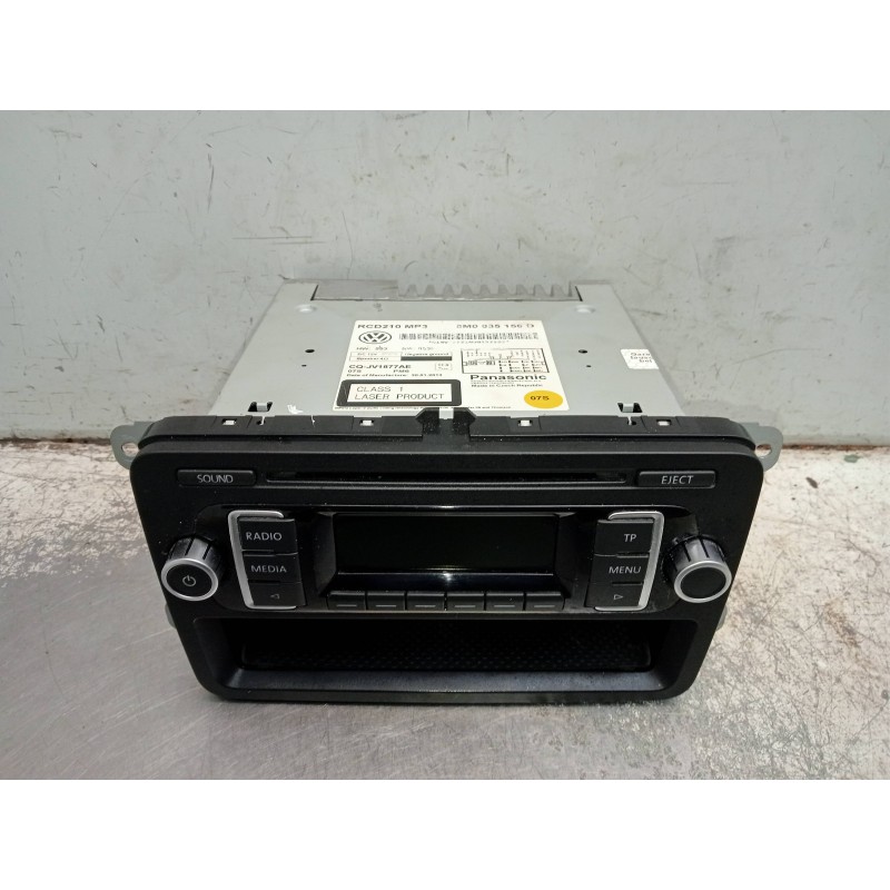 Recambio de sistema audio / radio cd para volkswagen polo (6r1) crosspolo referencia OEM IAM   