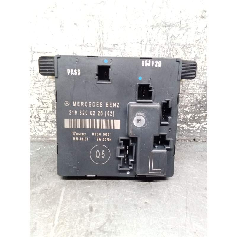 Recambio de modulo electronico para mercedes-benz clase cls (w219) 3.0 cdi cat referencia OEM IAM 2198200226  