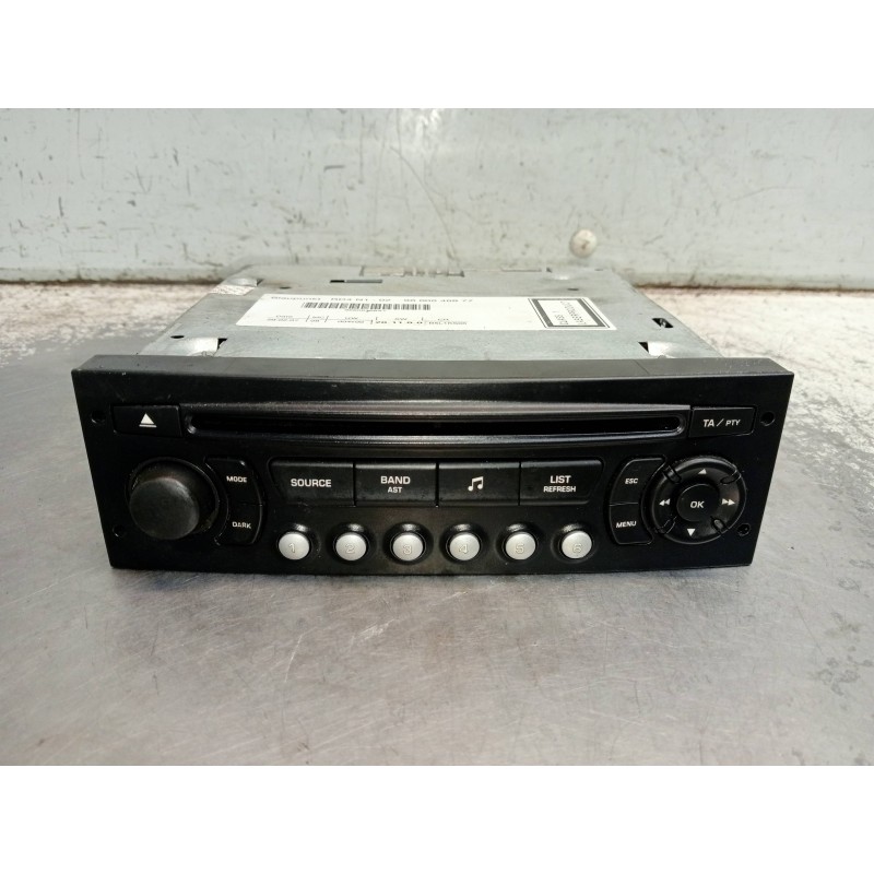 Recambio de sistema audio / radio cd para citroen c4 berlina collection referencia OEM IAM 7645137693 815BP513774336155 