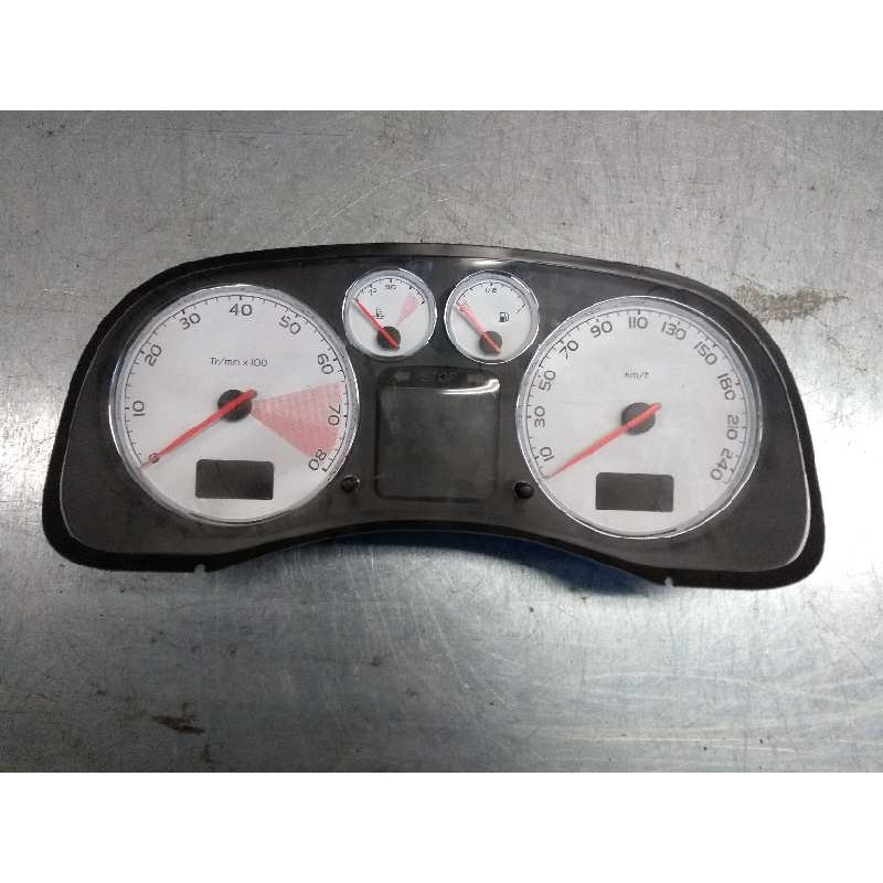 Recambio de cuadro instrumentos para peugeot 307 (s1) 1.6 16v cat referencia OEM IAM P9661323080 E01 NS5964882Y