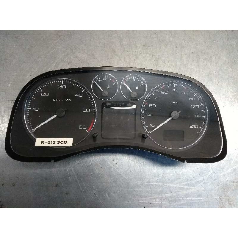 Recambio de cuadro instrumentos para peugeot 307 berlina (s2) d-sign referencia OEM IAM P9660470680 E01 NS5870452F