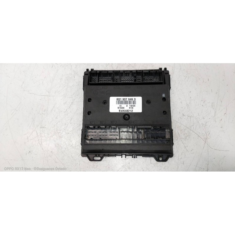 Recambio de modulo electronico para volkswagen fox (5z1) básico referencia OEM IAM 6Q1937049D 5WK48212 