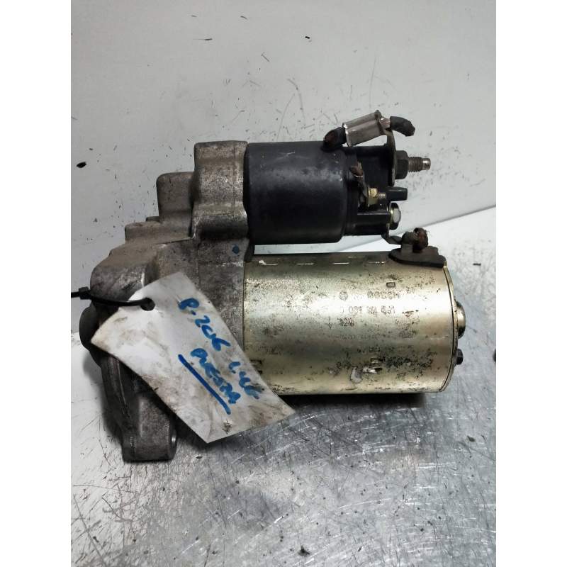 Recambio de motor arranque para peugeot 206 berlina xs referencia OEM IAM 0001112041 BOSCH 