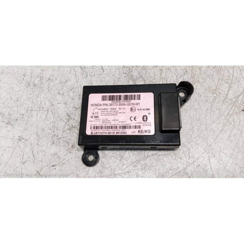 Recambio de modulo electronico para honda cr-v (re) comfort referencia OEM IAM 39770SWAG010M1  